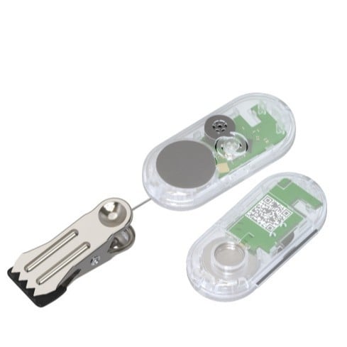 2.4G nutikas objekti leidja märgis heliga ja valgusega, mudel XYF-68, PC korpus, aku 2450×1, leidmise ulatus 1-60 m