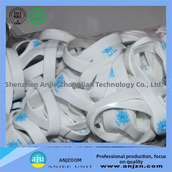 RFID chytrý náramok na identifikáciu LF karty, model 6129, pasívna karta, 144 bajtov pamäte, čítanie/zápis 0,2 s, čip iba na čítanie, ANJZOOM