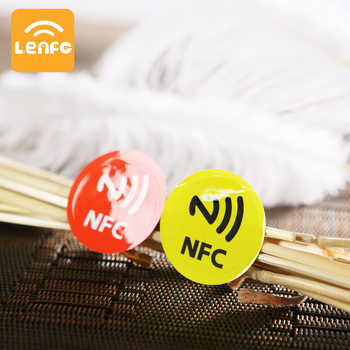 Antimetalne NFC naljepnice (6 kom.) – Ntag213, NFC čitanje/pisanje, -30–60°C, Pohrana 144×8, Podaci 20, Ljepljive naljepnice od metalno-otporne materijala