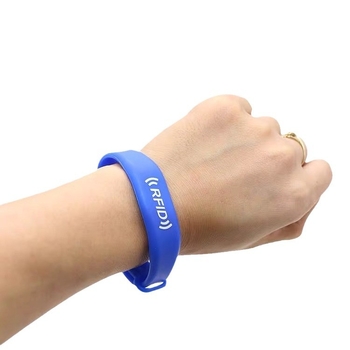Pametna narukvica s IC kartom — vodootporna, prepisiva, silikon, kontaktna IC kartica, za pristup u saunu, bazen i lift