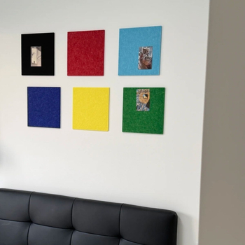 Dopamin Színes Filc Tábla – Színes a fehér falon fotóháttérhez és üzenetfal, Instagram-stílusú falidísz (Anyag: Fém; Stílus: Koreai verzió; Kivitelezés: Egyéb; Ajándék: Születésnap)