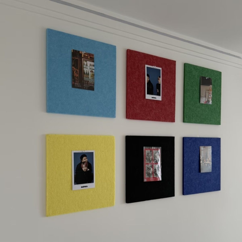 Dopamin Színes Filc Tábla – Színes a fehér falon fotóháttérhez és üzenetfal, Instagram-stílusú falidísz (Anyag: Fém; Stílus: Koreai verzió; Kivitelezés: Egyéb; Ajándék: Születésnap)