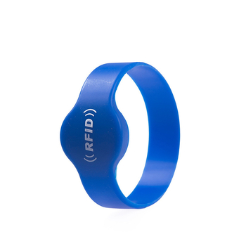 Βραχιόλι RFID με διπλό πρωτόκολλο TK4100 + FM11RF08, σιλικόνη, μνήμη 1024 byte, χρόνος ανάγνωσης/εγγραφής 0,03 s, εμβέλεια 1–5 cm