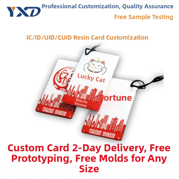 Epoksīda piekļuves karte – bezkontakta IC karte, piemērota nekustamā īpašuma, kampusa, lifta un viesnīcas piekļuvei (100000 ierakstīšanas/dzēšanas ciklu)