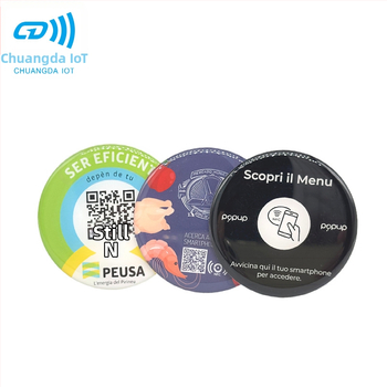 NTAG213/215/216 NFC epoxidová karta – inteligentná karta pre elektronické vizitky, kapacita 144/504/888×8, čas čítania/písania 10, dosah snímania 1–10, epoxidová PVC kapsula