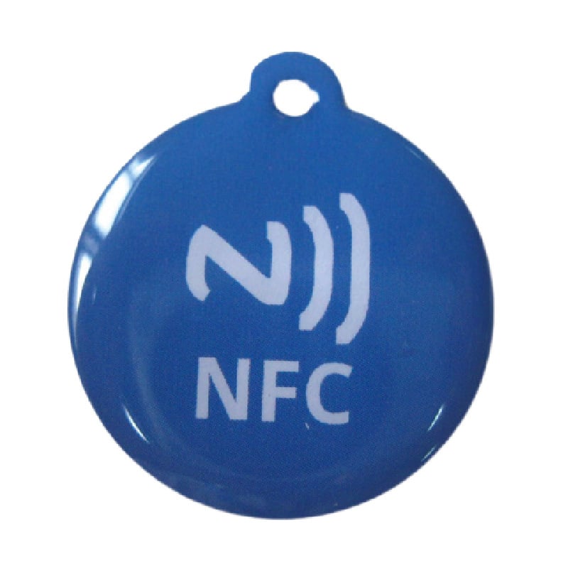 NTAG213/215/216 NFC εποξική κάρτα – ευφυής επαγγελματική κάρτα, αποθήκευση 144/504/888×8, χρόνος ανάγνωσης/εγγραφής 10, απόσταση ανίχνευσης 1–10, επικάλυψη ρητίνης εποξειδικής PVC