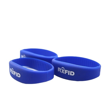Σιλικόνινος έξυπνος ιμάντας καρπού με RF08 τσιπ, κάρτα ανάγνωσης/γραφής, 8K αποθήκευση, αδιάβροχος, ανθεκτικός σε θερμοκρασίες