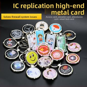 Bezkontakta vadības karte uz atslēgu piekariņu – IC-CUID, 8 kbit atmiņa, 10 gadu datu glabāšana, pielietojums: piekļuve, lifts, biedri