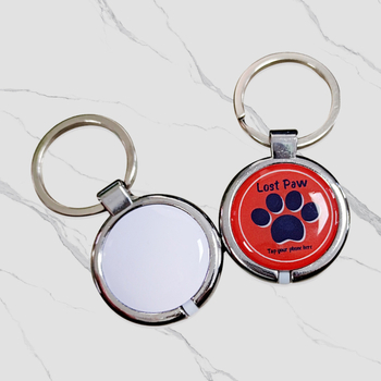 Κάρτα πρόσβασης με εποξειδική επικάλυψη και μεταλλικό άκρο, μπρελόκ; IC/ID RFID chip, HF 13.56 MHz, μνήμη 1024 bytes, χρόνος ανάγνωσης/εγγραφής 3, απόσταση ανίχνευσης ~5 cm