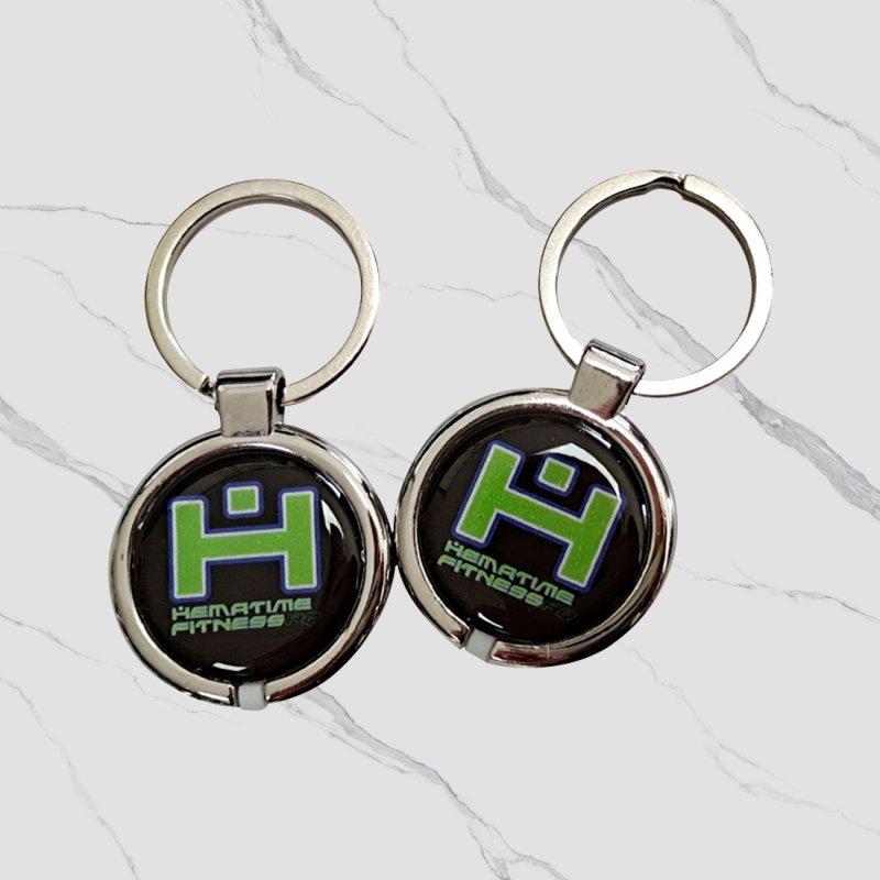 Κάρτα πρόσβασης με εποξειδική επικάλυψη και μεταλλικό άκρο, μπρελόκ; IC/ID RFID chip, HF 13.56 MHz, μνήμη 1024 bytes, χρόνος ανάγνωσης/εγγραφής 3, απόσταση ανίχνευσης ~5 cm