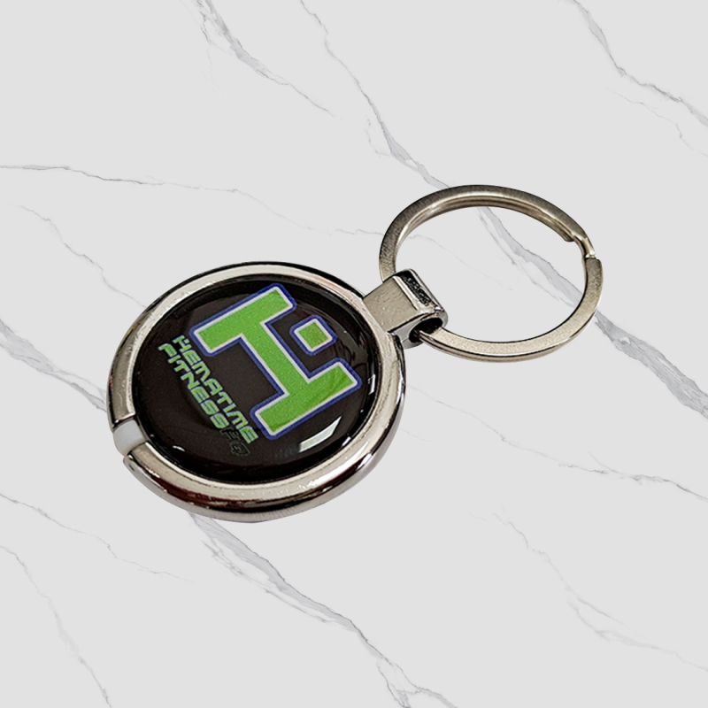 Κάρτα πρόσβασης με εποξειδική επικάλυψη και μεταλλικό άκρο, μπρελόκ; IC/ID RFID chip, HF 13.56 MHz, μνήμη 1024 bytes, χρόνος ανάγνωσης/εγγραφής 3, απόσταση ανίχνευσης ~5 cm