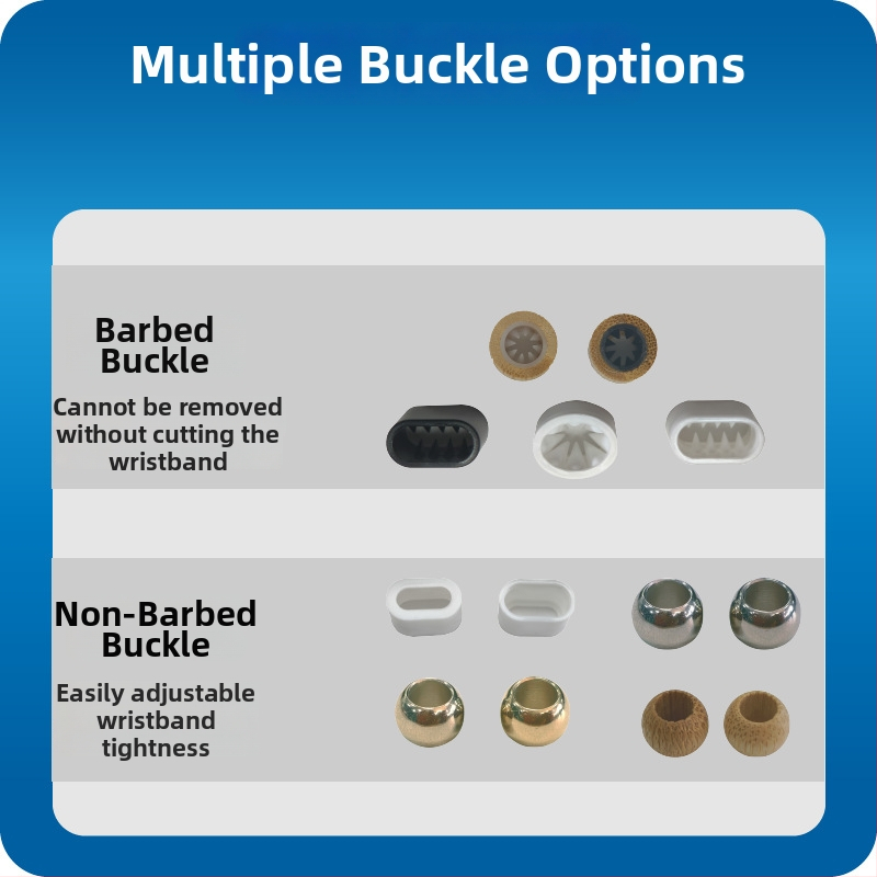 RFID nailonist elastne käevõru F08-kiibiga kontsertide ja lõbustusparkide jaoks; anduriulatus 1,5–10 cm