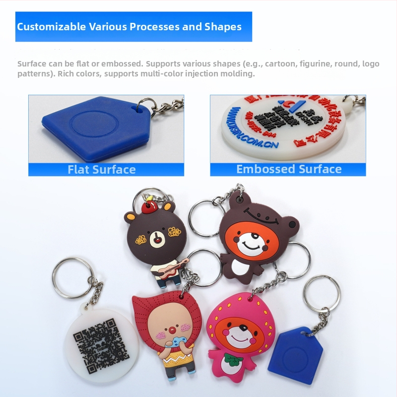 Inteligentná karta pre prístup RFID/NFC, model KES05, bezkontaktna, 1K pamäť, 1 000 000 cyklov zápisu/mazania, teplotný rozsah -30°C až +80°C