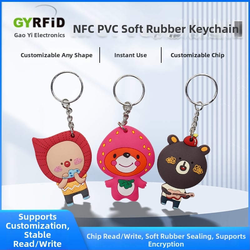 Gudra piekļuves karte RFID/NFC, modelis KES05, bezkontakta, 1K atmiņa, 1 000 000 rakstīšanas/dzēšanas ciklu, temperatūras diapazons -30°C līdz +80°C