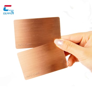 VIP metall NFC kaart kohandatud logoga, roostevaba teras, 1 ms lugemine ja kirjutamine, mudel NFC METAL01