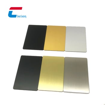 VIP metall NFC kaart kohandatud logoga, roostevaba teras, 1 ms lugemine ja kirjutamine, mudel NFC METAL01