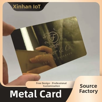 Vaskist metallkaart magnetilise ribaga VIP liikmeks