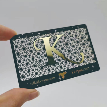 Vaskist metallkaart magnetilise ribaga VIP liikmeks