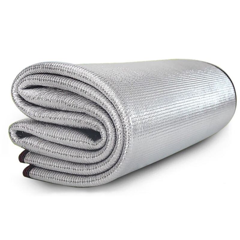 Aluminijska folija podloga za kampiranje – prijenosna, sklopiva, vodootporna podloga za tlo, 230 g, za 2–5 osoba
