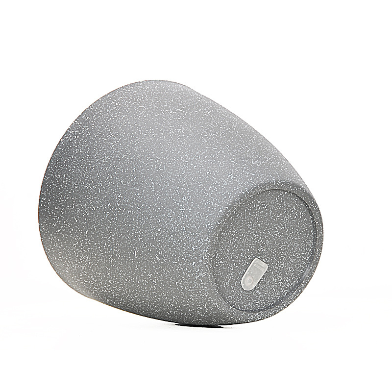 Virágcserép PP műanyagból, márvány imitációval, asztali vagy padlóra való használatra; injekciós öntéssel készített, tartós