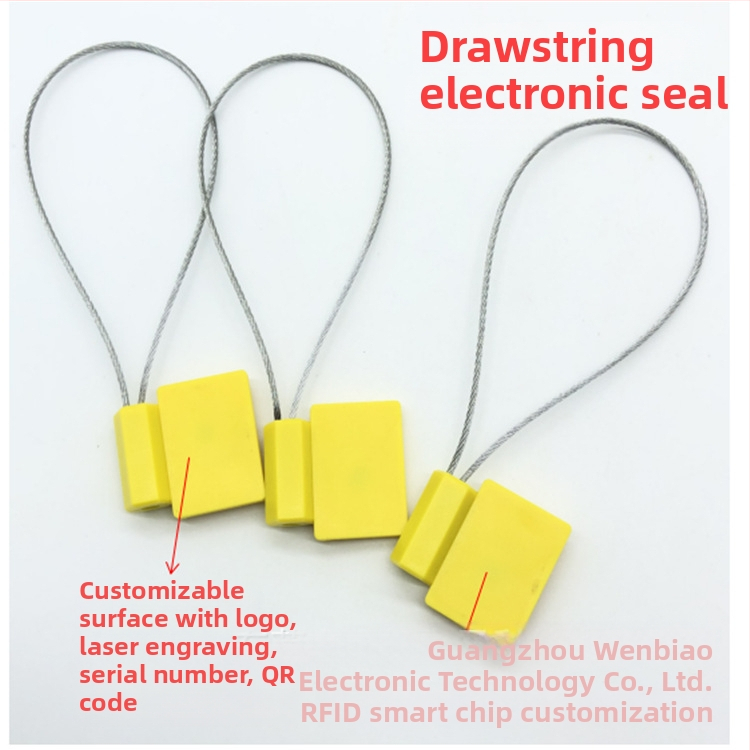 RFID elektronický pečať pre vodomer NTAG213 HF, 144 bajtov, pasívna karta, čítanie/zápis 1