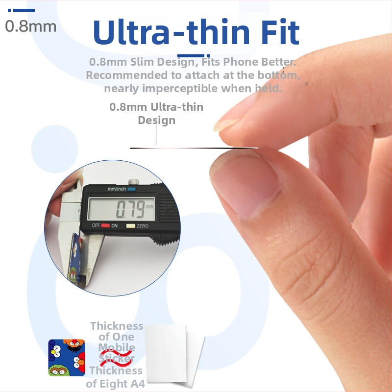 Smart karta – štítok na mobilný telefón, NFC bezkontaktná IC karta, kapacita 512, prevádzková teplota 30-70°C