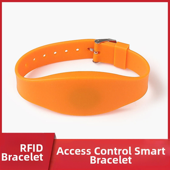 RFID βραχιόλι πρόσβασης, ανάγνωση/εγγραφή 512B, παθητική UHF κάρτα, μοντέλο Shenzhen 348, με κάλυμμα σιλικόνης, 0,01s ανάγνωση/εγγραφή