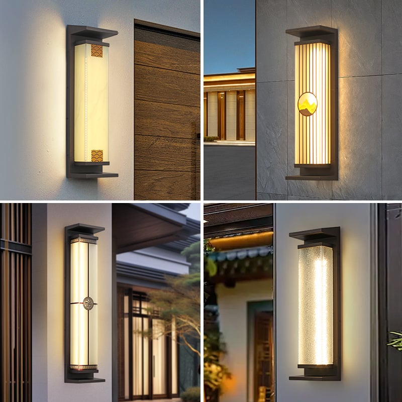 Vanjska zidna svjetiljka, I-oblik dizajna, IP65 vodootporna, 36 LED, 220V unos