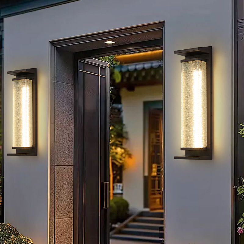 Vanjska zidna svjetiljka, I-oblik dizajna, IP65 vodootporna, 36 LED, 220V unos