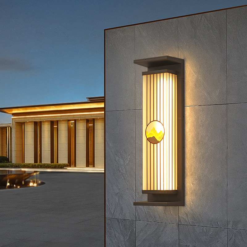 Vanjska zidna svjetiljka, I-oblik dizajna, IP65 vodootporna, 36 LED, 220V unos