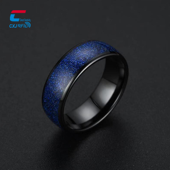 Έξυπνο δαχτυλίδι με NTAG213 NFC/RFID chip για κοινή χρήση συνδέσμων σε μέσα κοινωνικής δικτύωσης – κεραμικό, 7104 μνήμη, απόσταση ανάγνωσης 3–10, ανάγνωση/εγγραφή