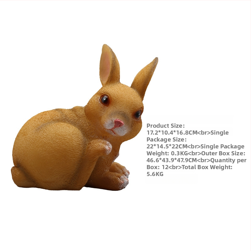 Svjetiljka od smole s motivom životinje, IP44, 0,06W, 6–12h, model RYD-DW-4
