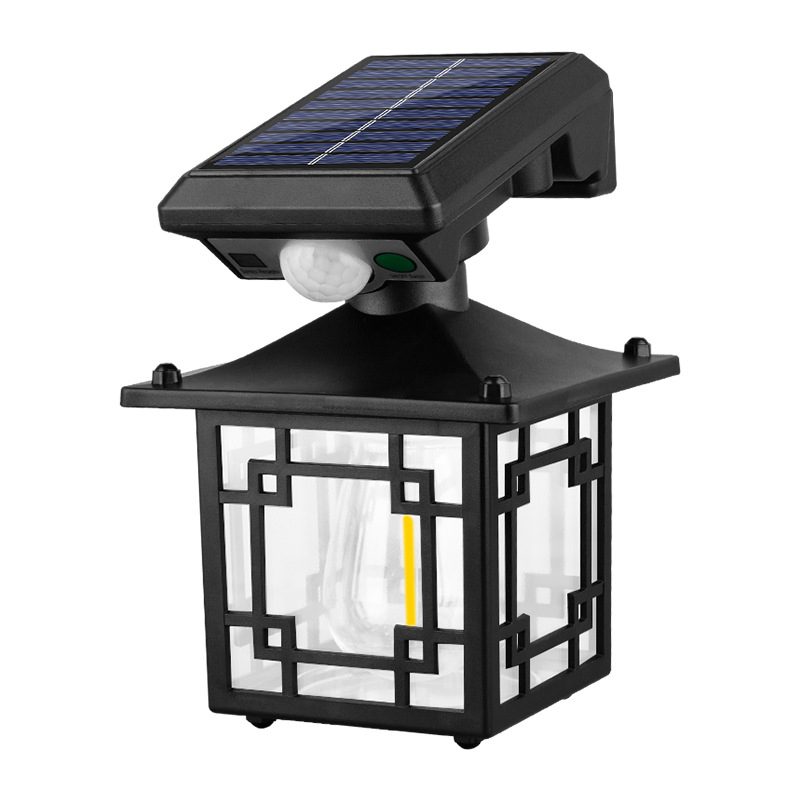 Vanjska solarna zidna svjetiljka s rotirajućom glavom, IP65 vodootporna, senzor pokreta, LED 3W, 3.7V