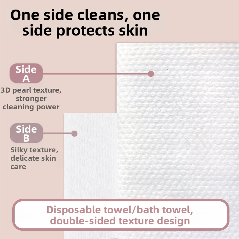 Jednorazová osuška z mikrovlákna pre salóny a hotely s značkou Ten joyful, samostatne balená, hotelové použitie, rýchla absorpcia 0–5 s, základ z netkanej textílie, prispôsobiteľná