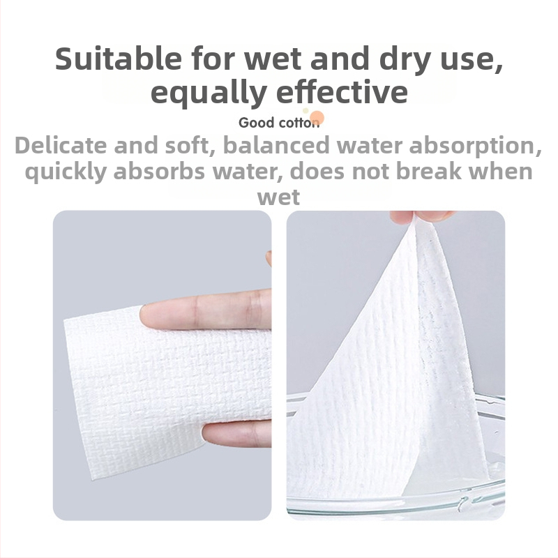 Kozmetičke vate maramice za čišćenje – biljna vlakna, čišćenje (60 komada, rok trajanja 36 mjeseci)