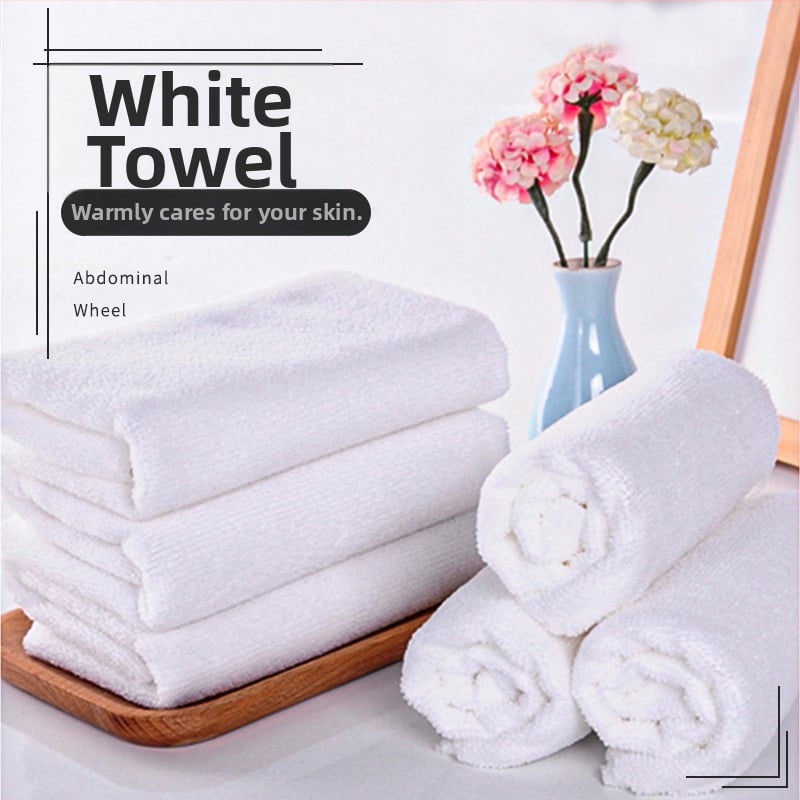 Hotelski ručnik od mikrovlakana s logom, prilagodljiv; sastav: 80% poliester, 20% poliester; jednostruko vlakno; šivanje; upijanje 5–10 s