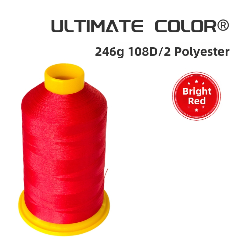 Νήματα κεντήματος, Ultimate Color μάρκας, προέλευση Jinhua, Zhejiang, πολυεστέρας; κατάλληλα για παπούτσια και καπέλα, τσάντες, ενδύματα και οικιακά υφάσματα
