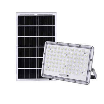 Solarni LED reflektor za vanjsku upotrebu s detekcijom pokreta, IP65, kućište od liti aluminija, LED 100W, Snow Wolf II Gen