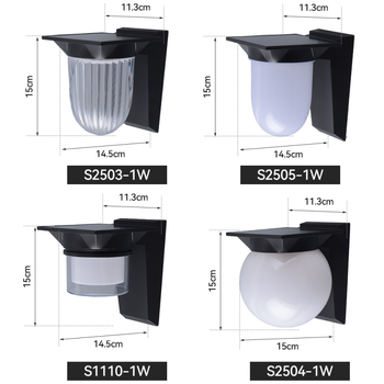 Solarna vanjska zidna svjetiljka u stilu Novog kineskog stila, IP43, zidna montaža, daljinsko upravljanje, 180° snop svjetla, pogodna za dvorište i vrata.