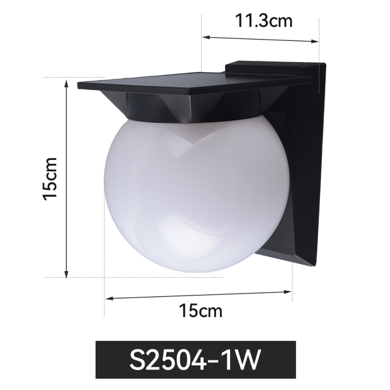 Solarna vanjska zidna svjetiljka u stilu Novog kineskog stila, IP43, zidna montaža, daljinsko upravljanje, 180° snop svjetla, pogodna za dvorište i vrata.