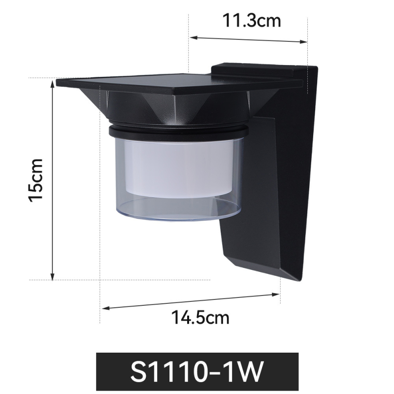 Solarna vanjska zidna svjetiljka u stilu Novog kineskog stila, IP43, zidna montaža, daljinsko upravljanje, 180° snop svjetla, pogodna za dvorište i vrata.