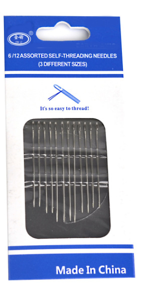 Šiva kutija — Europski stil vintage cijev za pohranu igala, DIY ručno šivanje, 43 g, 500 kom. u OPP vrećici