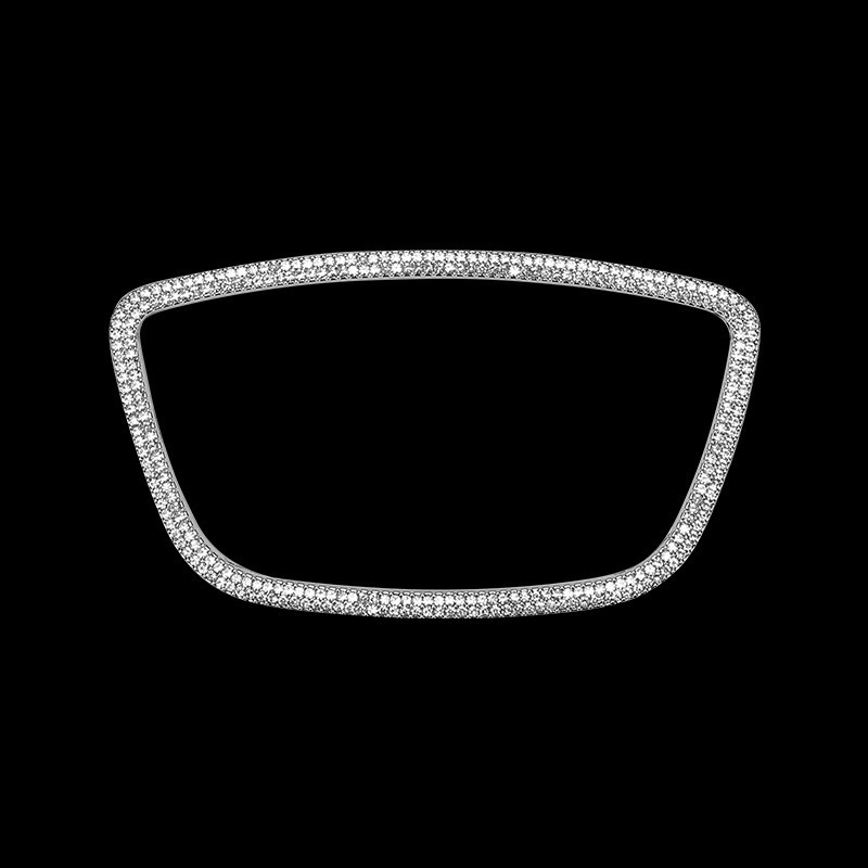 Dalivi ukrasna pločica volana od cinkovog legura s rhinestones za Audi – unutarnja dekoracija za A4L, A6L, A3, A5, Q3, Q5, Q7, A7