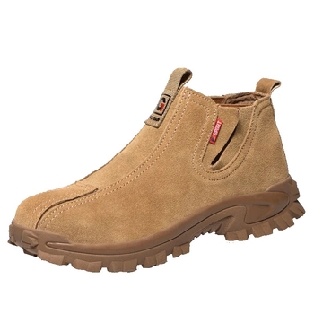 Pantofi de protecție pentru bărbați, cu vârf din oțel, anti-perforație și anti-cioc, talpă Kevlar Oxford, încălțăminte de protecție durabilă