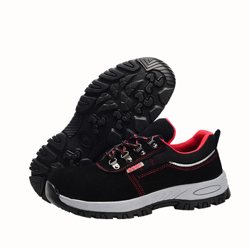 Hongsheng szigetelt védőcipő hegesztőknek – ütésálló és átszúrás elleni védelem, fleece-bevonatú marhabőr felsőrész, középmagas felső rész