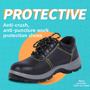 Acélorrú munkavédelmi cipő, ütés- és átszúrás elleni védelemmel, szigetelt és olajálló, hegesztéshez
