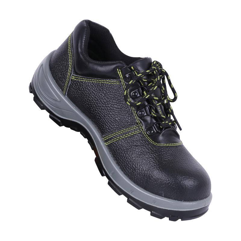 Acélorrú munkavédelmi cipő, ütés- és átszúrás elleni védelemmel, szigetelt és olajálló, hegesztéshez