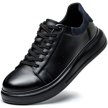 Pantofi de lucru izolați pentru electricieni, ușori, anti-șoc și anti-perforație, din piele bovină primă, vârf din plastic