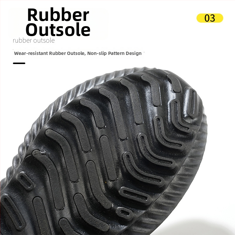 Muške cipele za zaštitu na radu, četiri sezone, Otporne na udarce i probijanje, lake s čeličnim prstom, prozračne