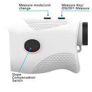 SH998 Λέιζερ Rangefinder για Γκολφ και Κυνήγι, εμβέλεια 3–1200 γιάρδες, ακρίβεια 1000, λειτουργία 3,7V